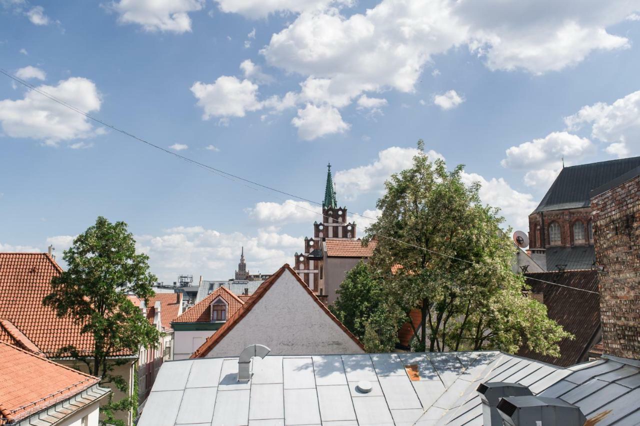 Cozy Studio Mansard Riga Old Town Aptartment, Ac Exterior foto